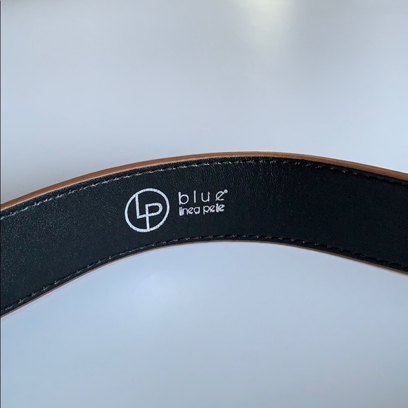 🖤2/$15 Linea Pelle Cognac Belt - Picture 4 of 5